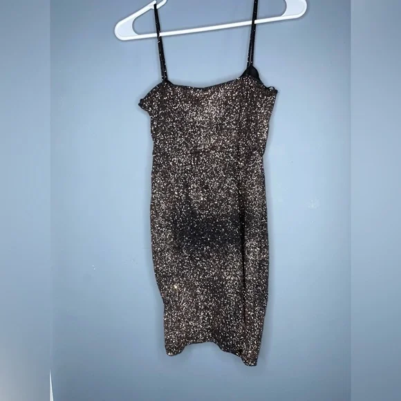 Black Glittery Windsor Dress | Women’s Large - Picture 4 of 15